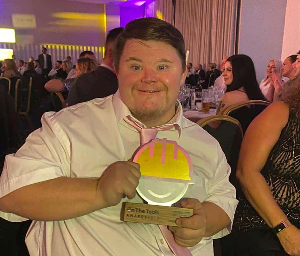 Scaffolder with Down’s Syndrome named UK’s Best Apprentice