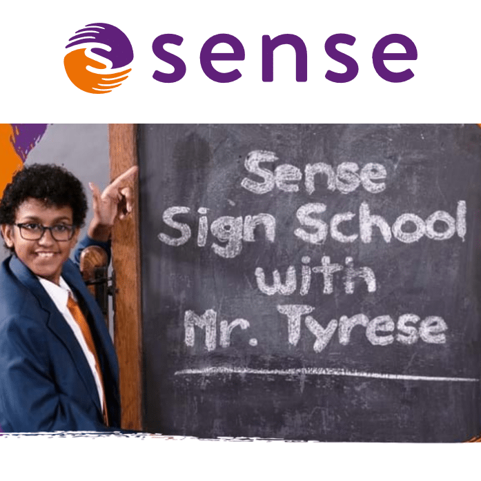 Tyrese Dibba offers free BSL lessons in the Sense Sign School