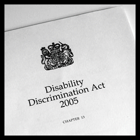 Front cover of the Disability Discrimination Act (1995)