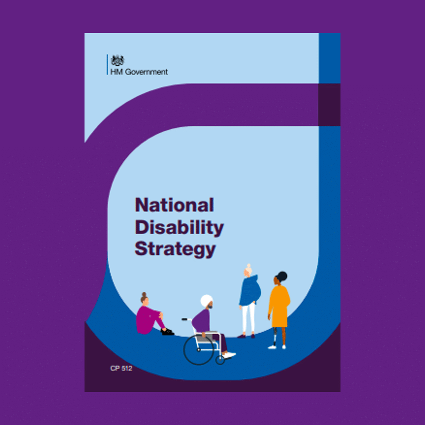 Front page cover of Government National Disability Strategy